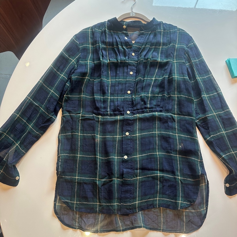 Polo Ralph Lauren 100% Silk Blouse